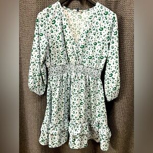 Michelle Mcdowell Cheetah Leopard Dress size Medium